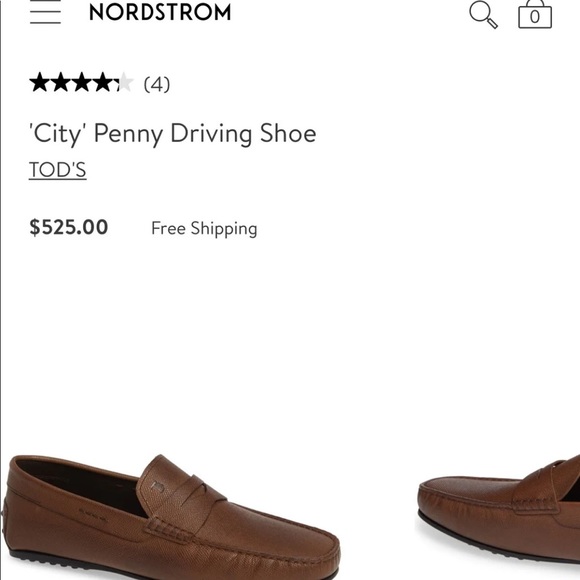 Tods City' Penny Driving Shoe womens 8 - Picture 8 of 8